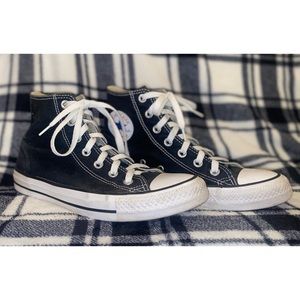 Black Converse Chuck Taylor All Star High Top Sneakers